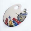 ceramic plate armenia, կավե աման