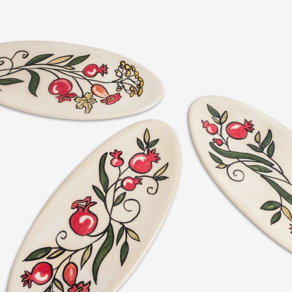 armenian ceramic dinnerware set, Ափսեների տեսականի
