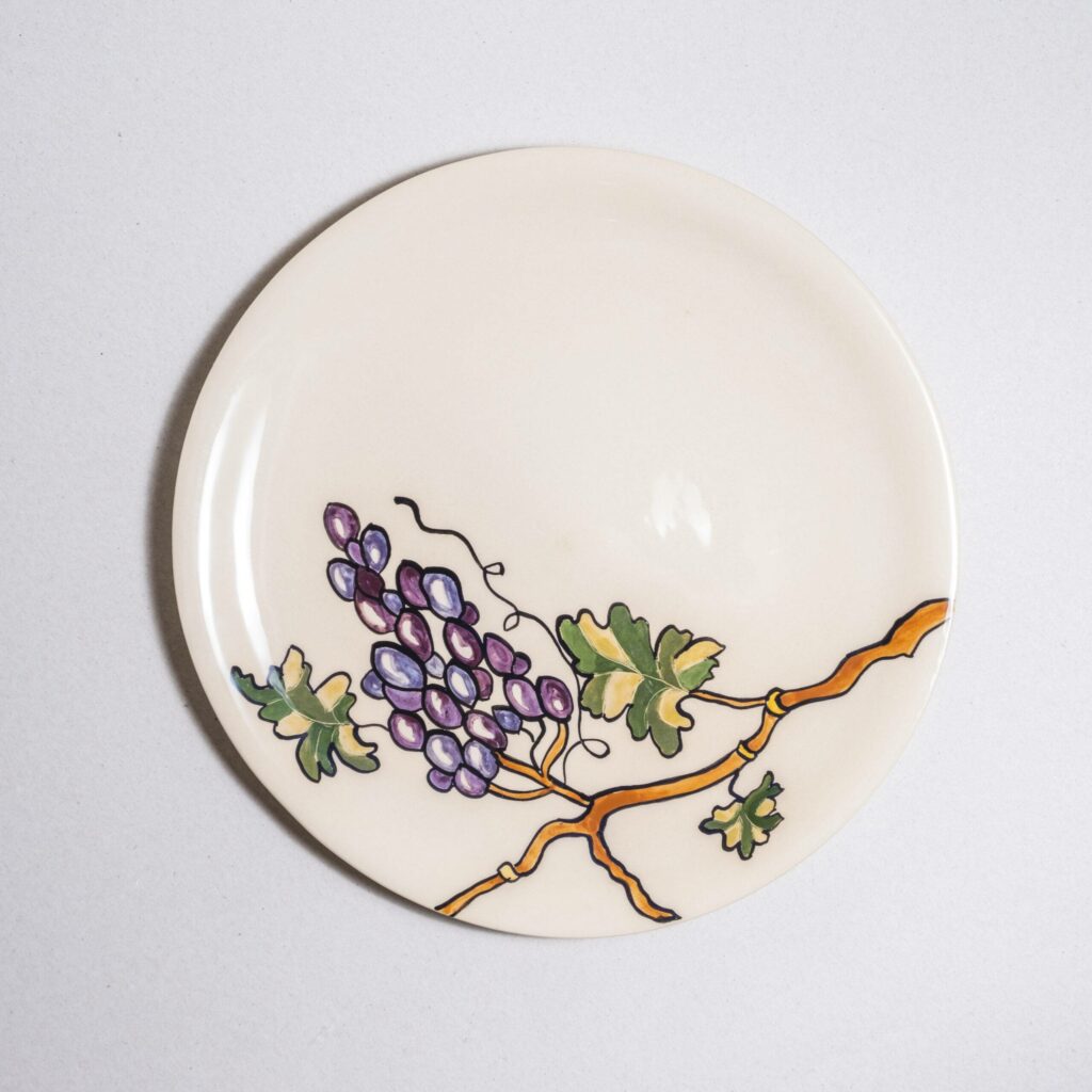 Plate Grapevine - 24 cm