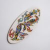 Oval Serving Platter Armenian Bird Letter