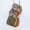 Wall hanging decor Grandma and Grandpa in Taraz, armenian handmade gift