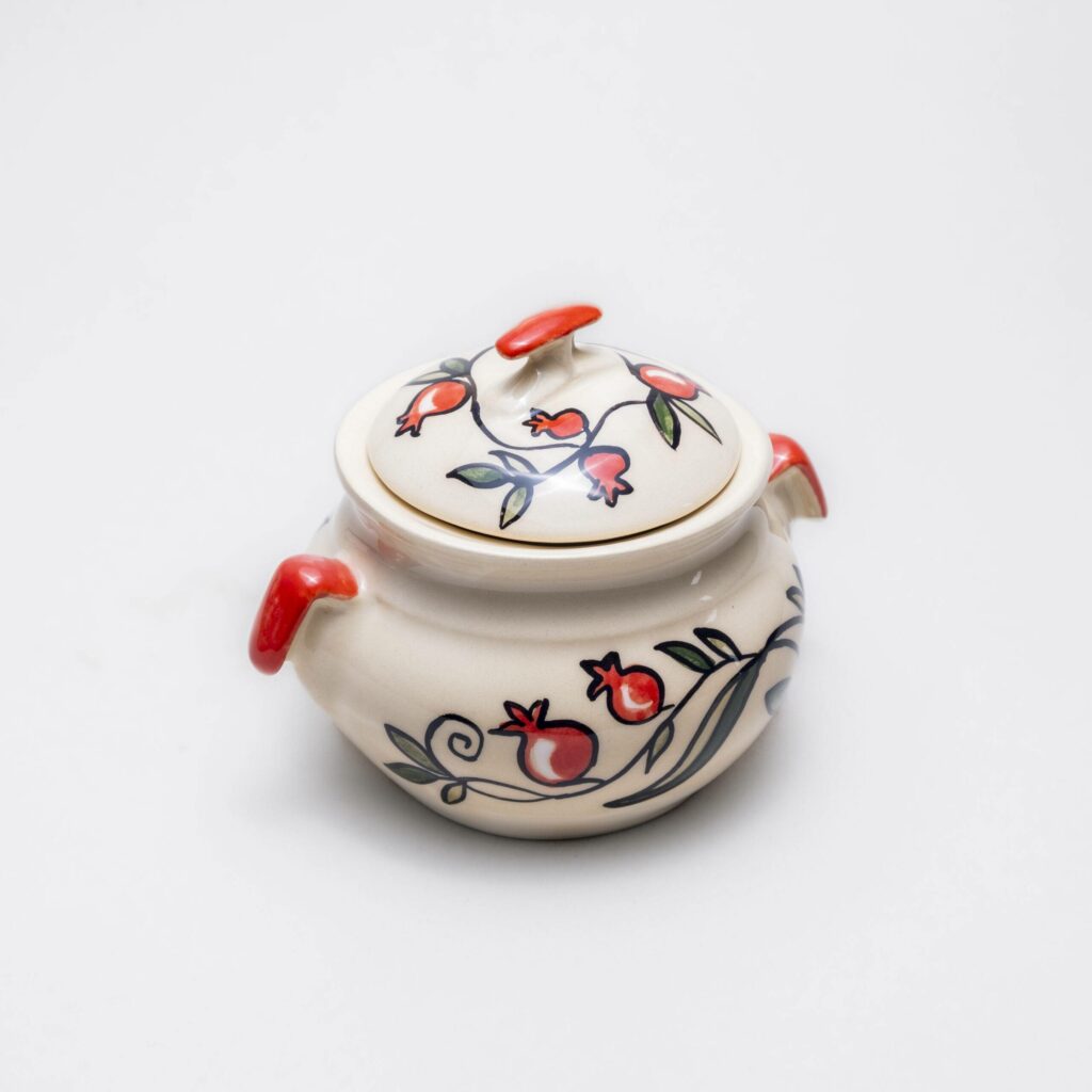 armenian pottery with pomegranade