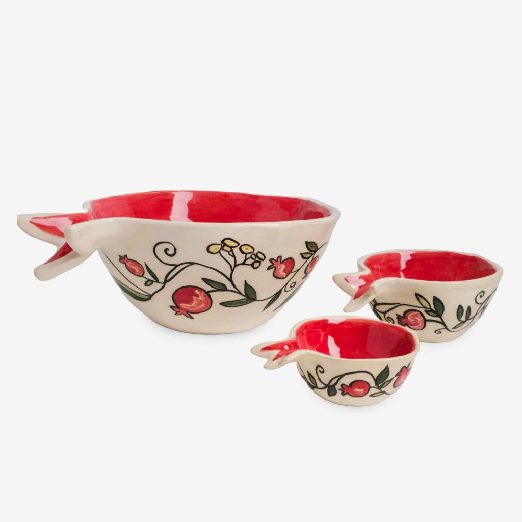 armenian pottery with pomegranade