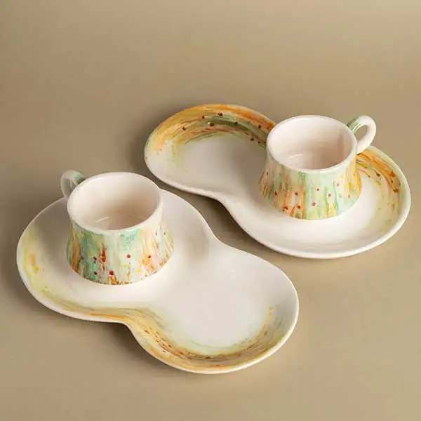 armenian tea set, armenian ceramics, նվեր հավաքածու