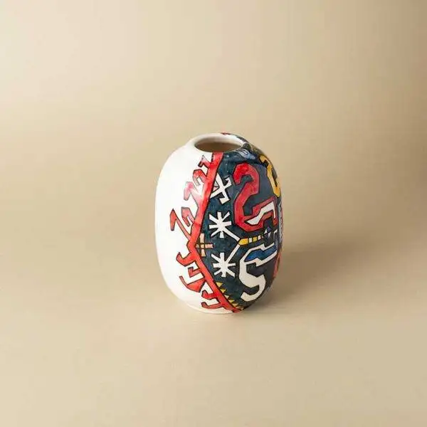 կերամիկական ծաղկաման, armenian ceramic vase