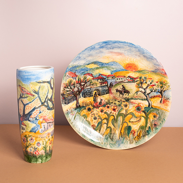 կերամիկայից ծաղկաման