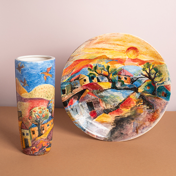 Ծաղկաման և դեկորատիվ ափսե